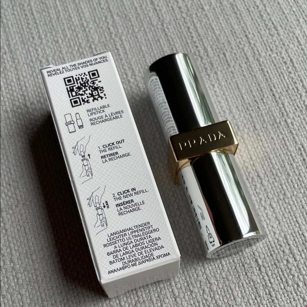 Prada Monochrome Hyper Matte Refillable Lipstick - B01 ARGILE